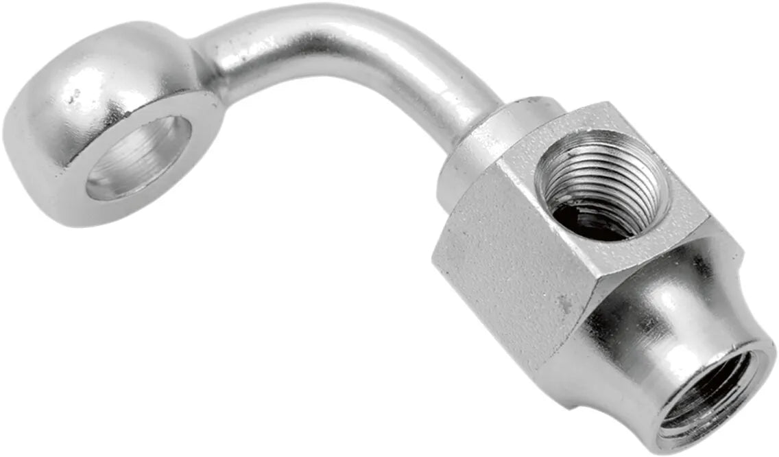 Drag Specialties Chrome Steel Banjo Fitting Tillbehör bromsledningar - PEDS098301 bild 1 PMIMAGE:72AD3DF272D08E1ADE58