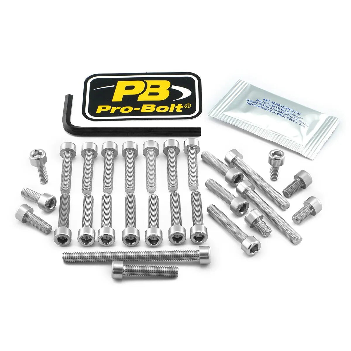 PRO BOLT Aluminium Motorbultset för Kawasaki - PE24011372 bild 1 PMIMAGE:EB6A63CF7A2DC64956F2