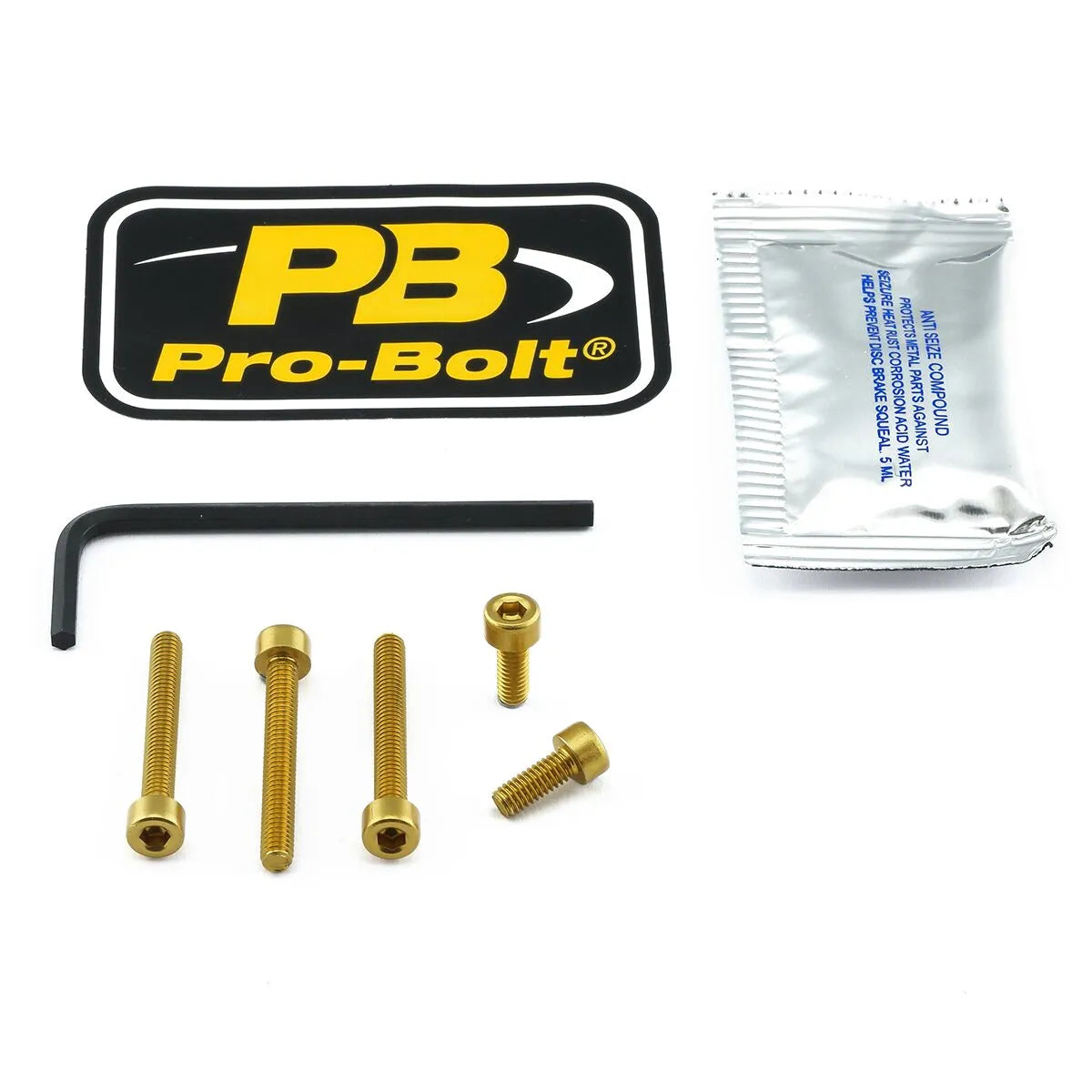 PRO BOLT Aluminium Tanklock Kit - PE07040057 bild 1 PMIMAGE:A8A59419C4427D2D1BB2