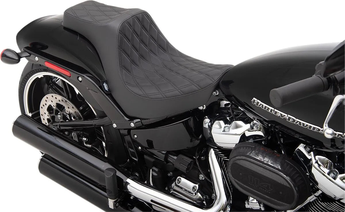 Drag Specialties Seats Predator III Seat Sadlar Harley Softail - PE08021267 bild 2 PMIMAGE:E44924F5B31B6A22B73D