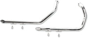 Paughco 1-3/4" Dual Slash-Cut Drag Pipes Kompletta avgassystem Harley - PE18001023 bild 1 PMIMAGE:6BA52CF73B2392AE52A5
