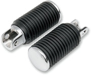 Drag Specialties Chrome Foot Pegs with Rubber Sleeves Highway bars & fotpinnar - PEDS253404 bild 1 PMIMAGE:ECF974732BDE70A80297