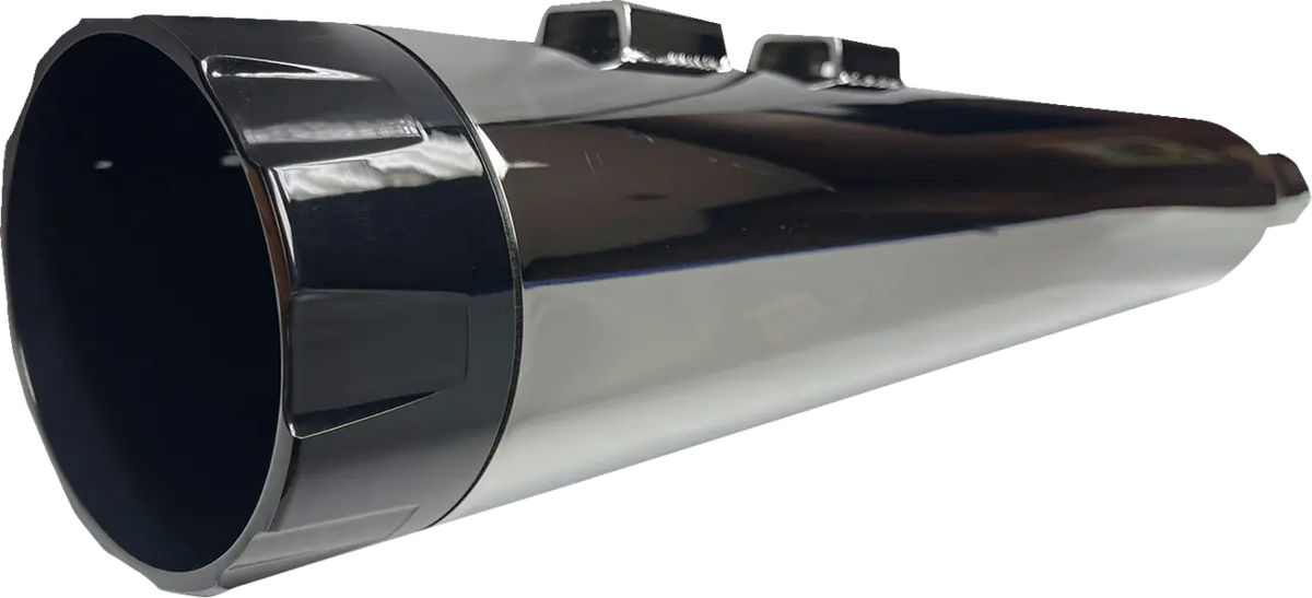 BASSANI XHAUST 4,5" Slip-On Ljuddämpare Chrome med Svart Ändkåpa - PE18011839 bild 1 PMIMAGE:AD414B2FE8EC0098AA5F