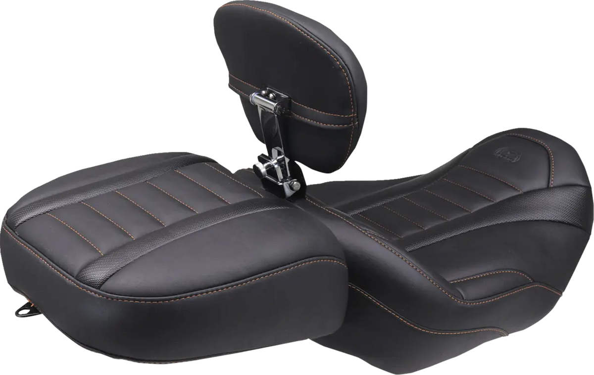 Mustang Deluxe Touring Solo Seat Sadlar Harley Touring - PE08012161 bild 2 PMIMAGE:9E66CF15971A56C7D704