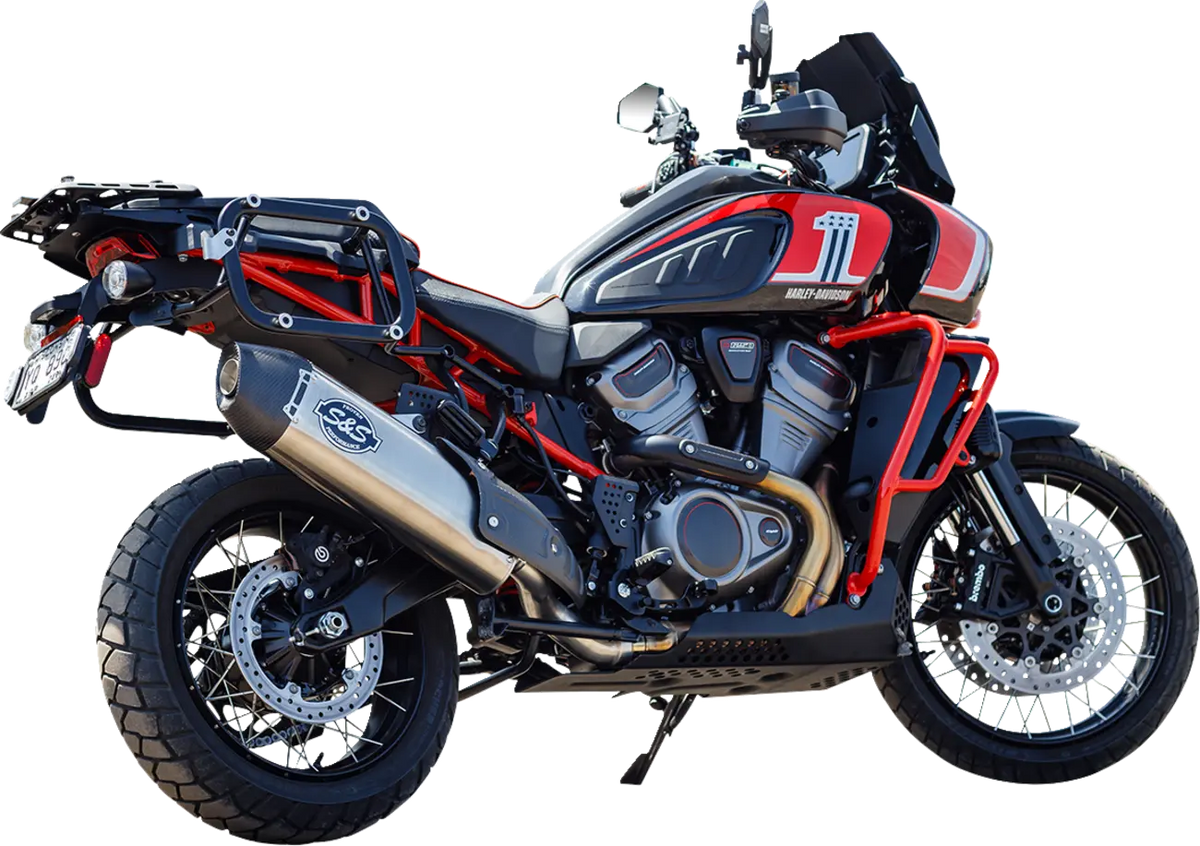 S&S CYCLE Slip-On Ljuddämpare Adventure Pan America 25-26 - PE18011811 bild 2 PMIMAGE:CD3C4FCDA81E51309EDC