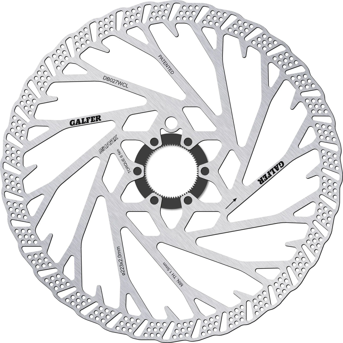 Galfer Fixed Disc Shark® Center-Lock Bromsskivor offroad - PE17112265 bild 1 PMIMAGE:07A3ECD76A61911846F7