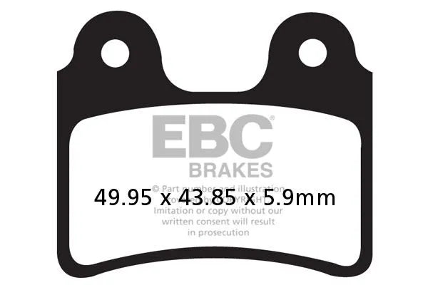 Ebc TT Sport Carbon Fusion Brake Pads Bromsbelägg organisk - PE17200566 bild 1 PMIMAGE:61C2DCDFF6316825EF57