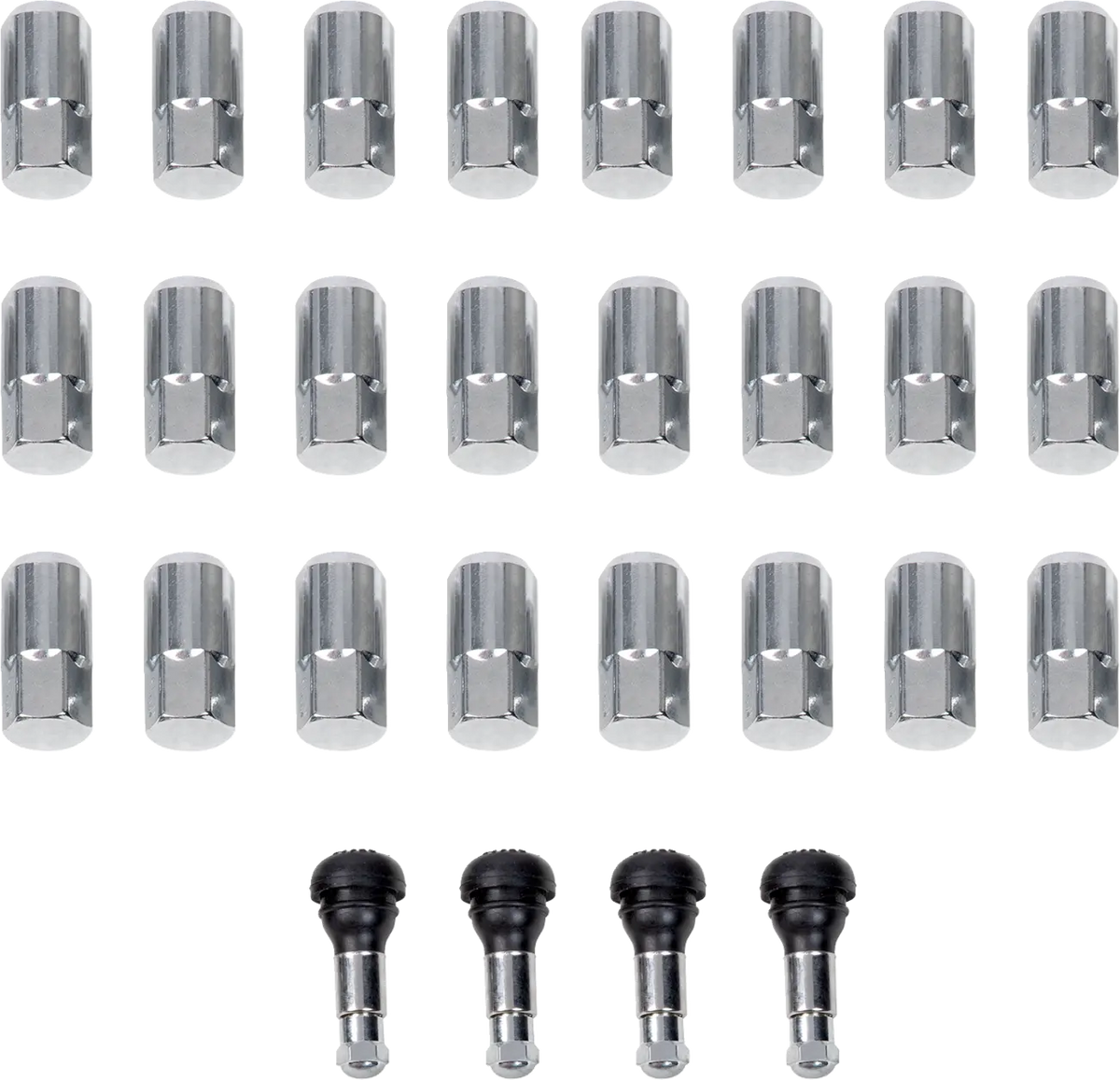 Moose Offroad Four Wheel Replacement ATV/UTV Wheel Lug Nuts with Valve Stems Hjulmuttrar & delar - PE02230311 bild 1 PMIMAGE:88F23AB78E1773D5D45A