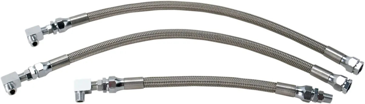 Drag Specialties Stainless Steel Braided Oil Line Kit Oljelinor - PE07110042 bild 1 PMIMAGE:C0963C64E2C30DE744EC