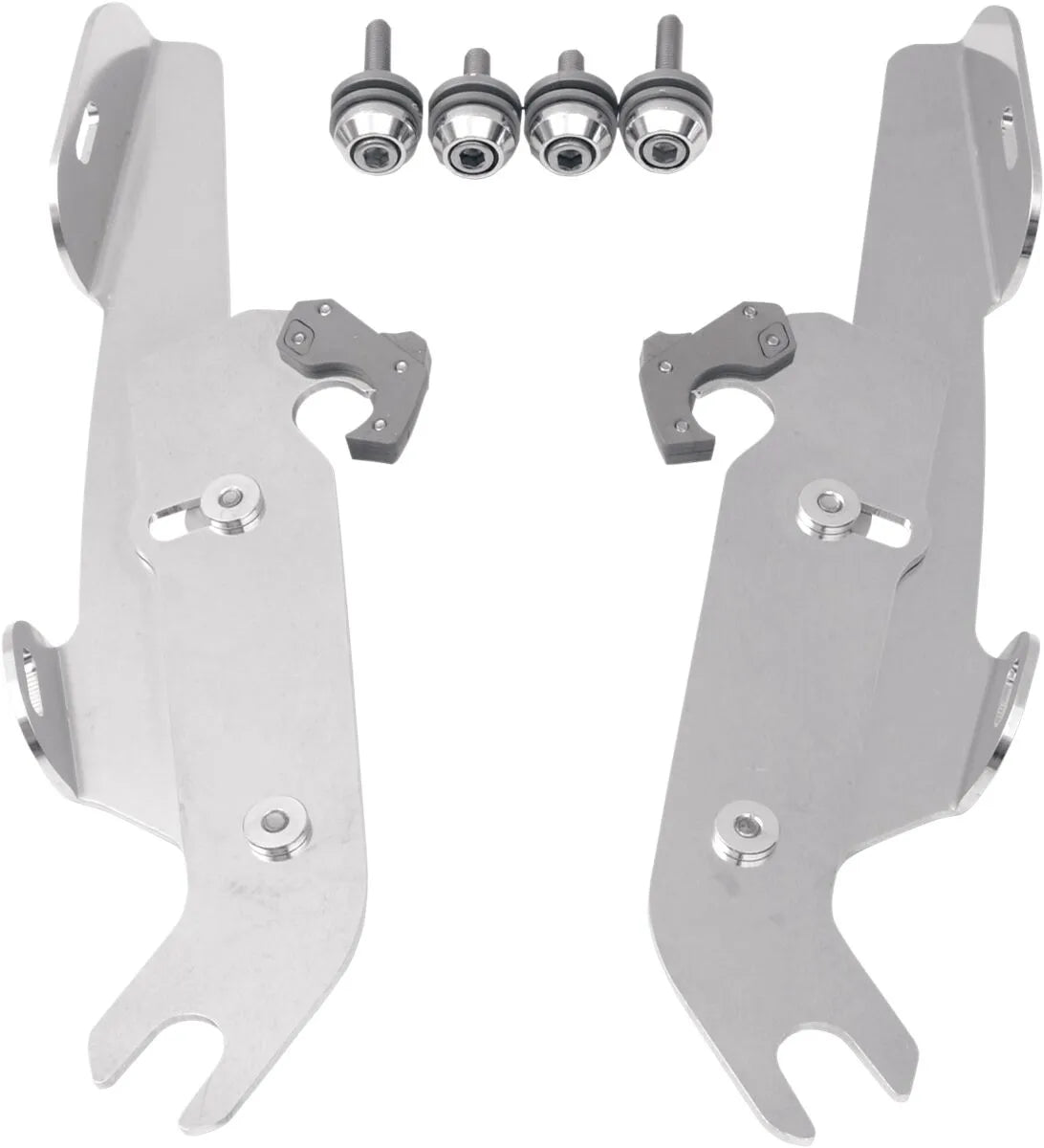 Memphis Shades Hd Fats/Slim Windshield Trigger-Lock Complete Mount Kit Fästdelar & kit för vindrutor - PE23200021 bild 1 PMIMAGE:0BC1FC41539F2181D95E