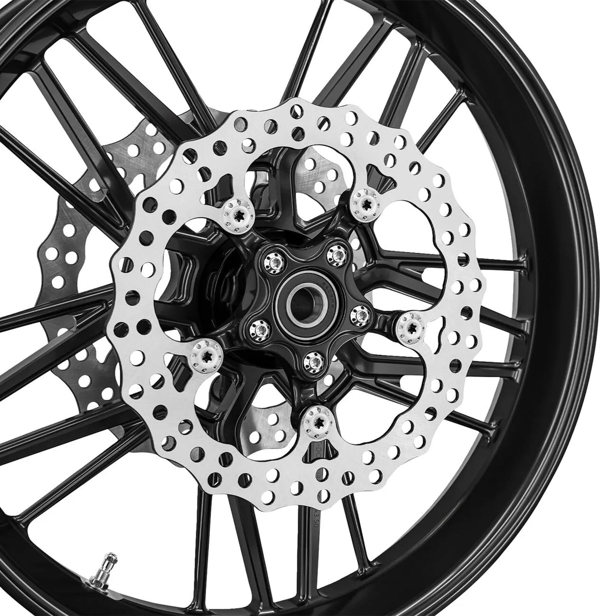 Arlen Ness Spider Rotor Bromsskivor street – Fram / 300 mm (11,8") / Svart/Chrome - PE17104702 bild 4 PMIMAGE:E9DAA0D4BE843DA24486