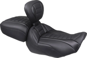 Mustang Wide Deluxe Touring Passenger Seat Sadlar Harley Touring - PE08012119 bild 3 PMIMAGE:9A363BB063A9A115307D
