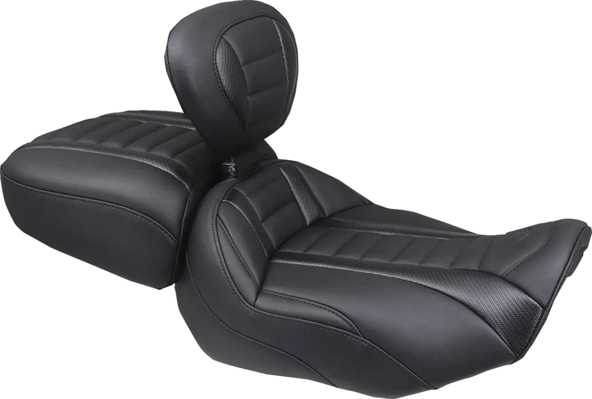 Mustang Deluxe Touring Solo Seat Sadlar Harley Touring - PE08011675 bild 3 PMIMAGE:9A363BB063A9A115307D