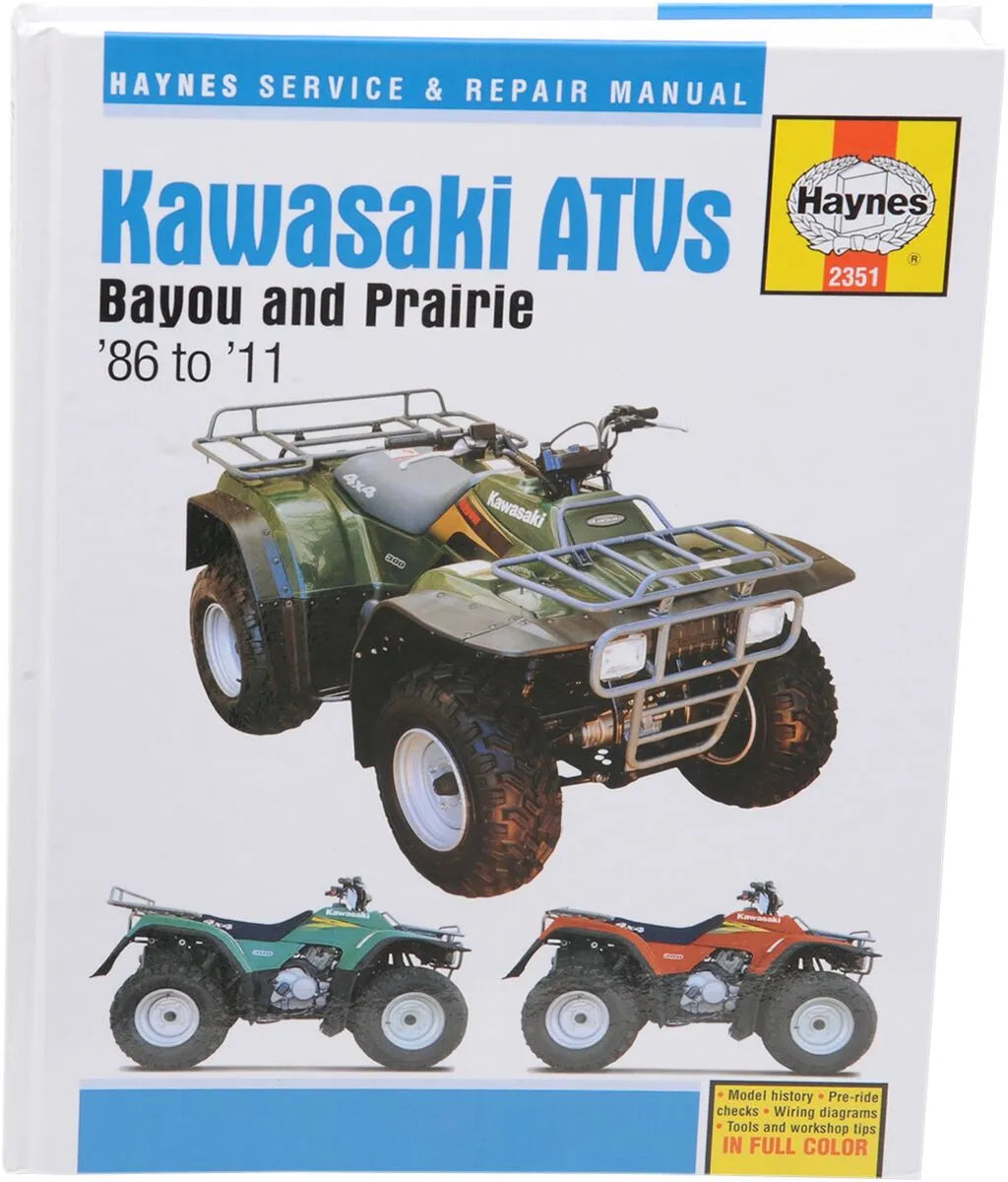 HAYNES Service- och Reparationsmanual för Kawasaki ATV - PEHM2351 bild 1 PMIMAGE:7DF052213A95CFE15136