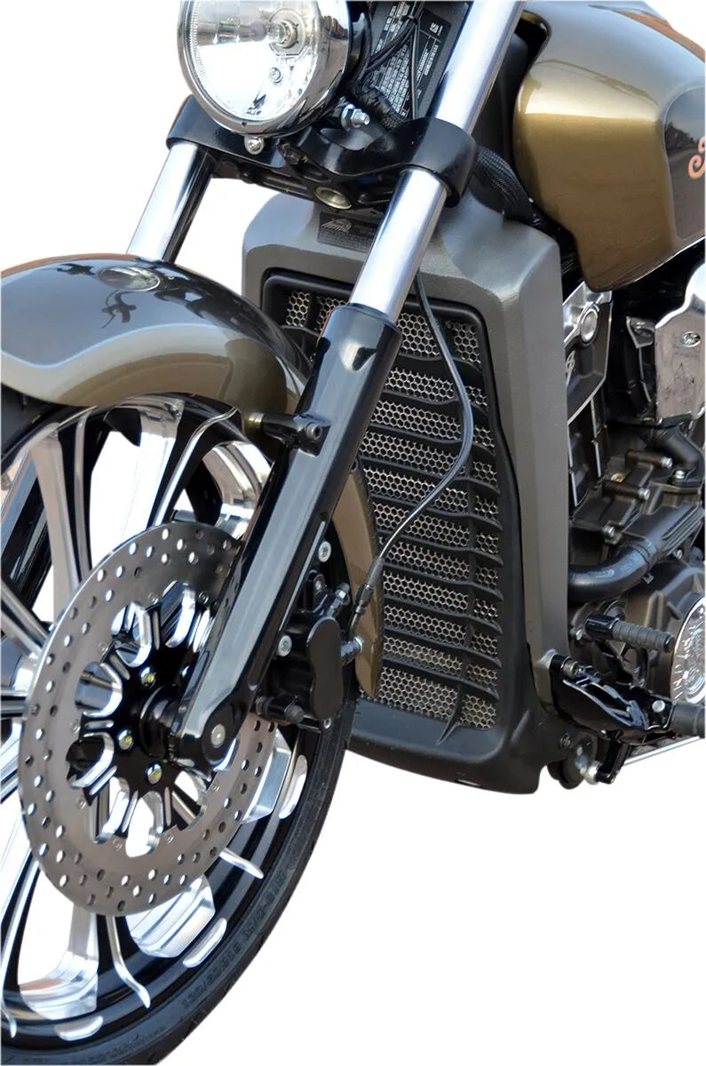 Klock Werks Outrider Radiator Guard Kylarkåpor styling - PE19040092 bild 2 PMIMAGE:703AF4CFF0BF6CBDA6E6