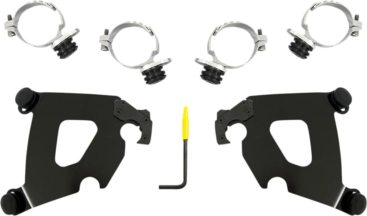 Memphis Shades Hd Batwing Fairing Trigger-Lock Mounting Kit Fästdelar & kit för vindrutor - PE23200274 bild 1 PMIMAGE:1C4BC5A4B909877FF3C9