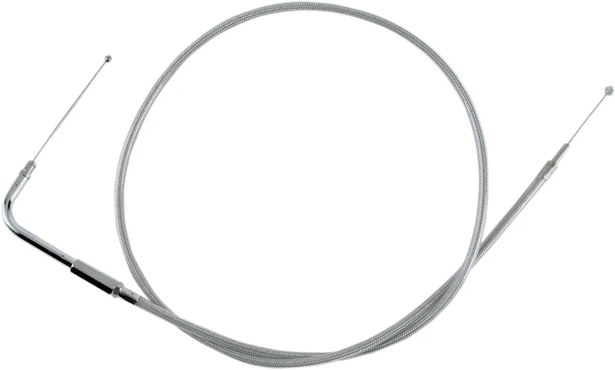 Drag Specialties Stainless Braided Throttle Cable Gasvajrar - PE06500414 bild 1 PMIMAGE:44345BDB118985F4040F
