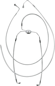 Magnum Shielding Designer Series ABS-Specific Mid Brake Line Kit Bromsslangar rostfritt stål – 28 cm (11")| 33 cm (13")| 38 cm (15") / Polerad/Silver / Middle - PE17413244 bild 3 PMIMAGE:C12693B4B3FD35B1313C