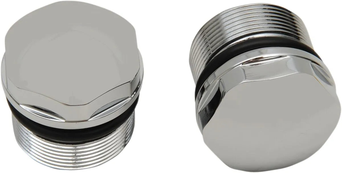 Drag Specialties Chrome Fork Tube Plugs and Caps Gaffelben - PE04040305 bild 1 PMIMAGE:6A031CDB55D84F66296C