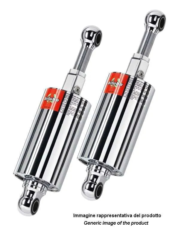 BITUBO S.R.L. Chrome Standard HMG Bakre Stötdämpare Softail 84-99 - PE13102336 bild 1 PMIMAGE:92F198D08F692A50D931