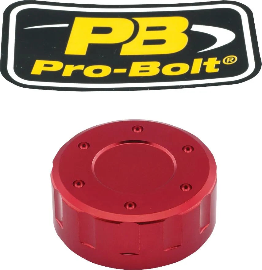 PRO BOLT Aluminium Kopplingsbehållare Lock Rött - PE06120493 bild 1 PMIMAGE:9ECC979FC58685F4E82B