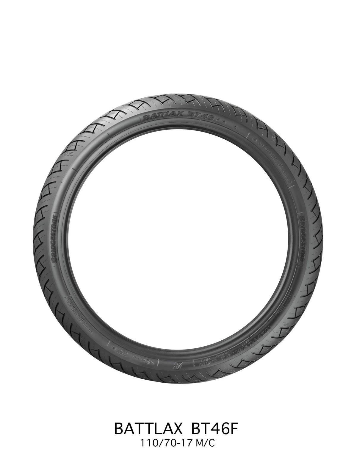 Bridgestone Battlax BT46 Gatudäck fram - PE03050689 bild 3 PMIMAGE:2C0FD89670FB0EAC4A5C