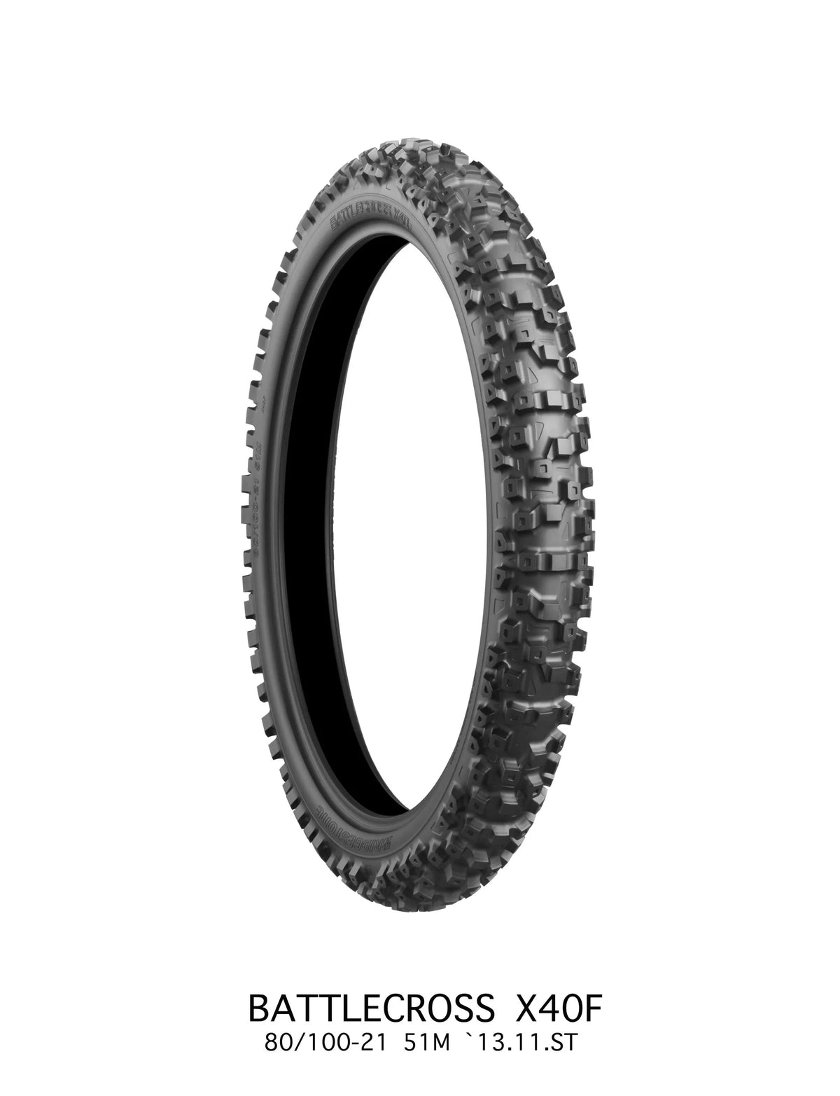 Bridgestone Battlecross X40 Crossdäck fram - PE03120260 bild 1 PMIMAGE:B43CB50E1800C2BD77EA