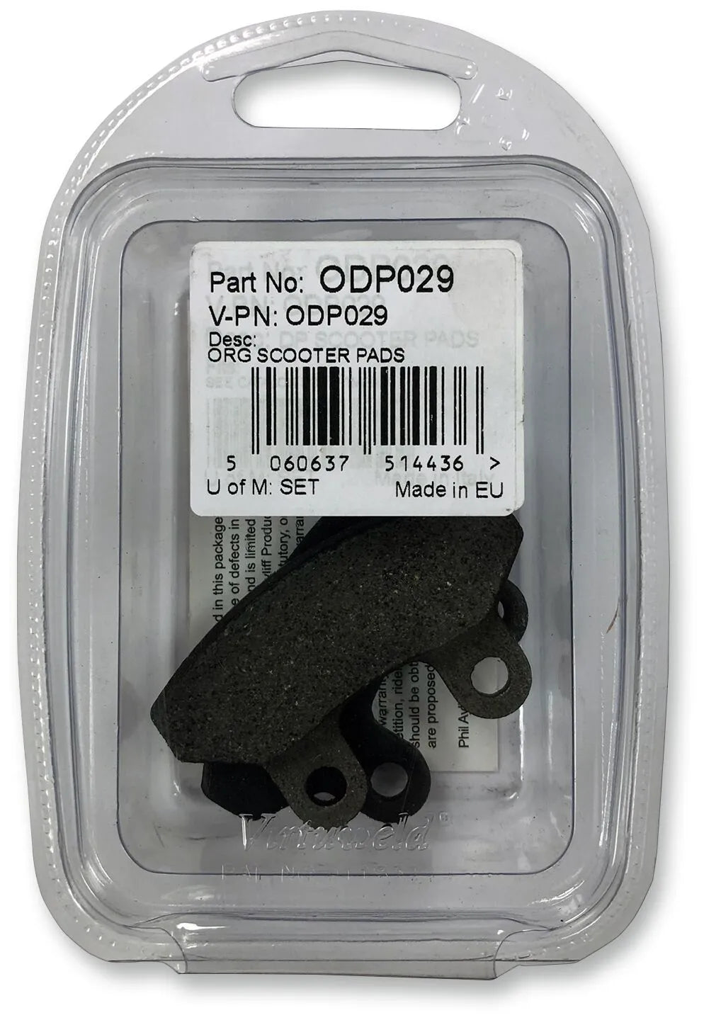 DP BRAKES ODP Organiska Bromsbelägg - PE17200608 bild 2 PMIMAGE:689CDF03F375BD007717
