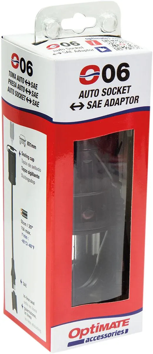 TECMATE OptiMate™ Socket Adapter 12V SAE till AUTO-uttag - PE38070175 bild 2 PMIMAGE:B859F0FB3637FC73A145
