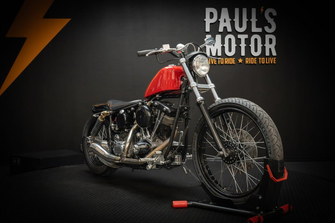 Harley-Davidson Shovelhead Bobber PED706 – bild 1