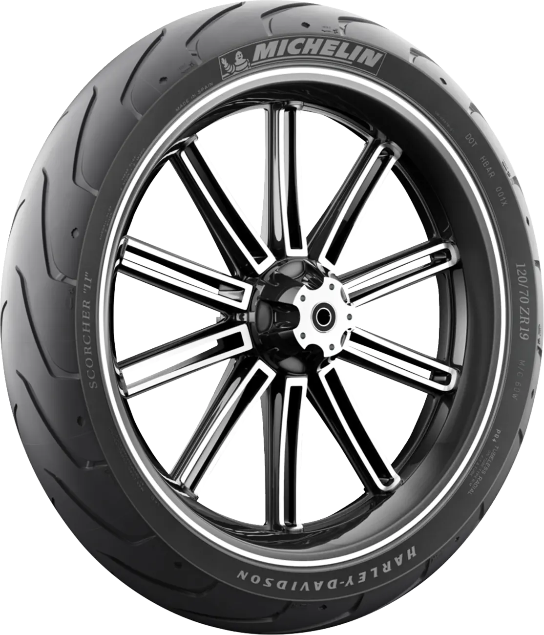 MICHELIN Scorcher 11F 120/70 ZR 18 Motorcykeldäck Fram - PE03030211 bild 6 PMIMAGE:51C2BFAF7CB41D70787E