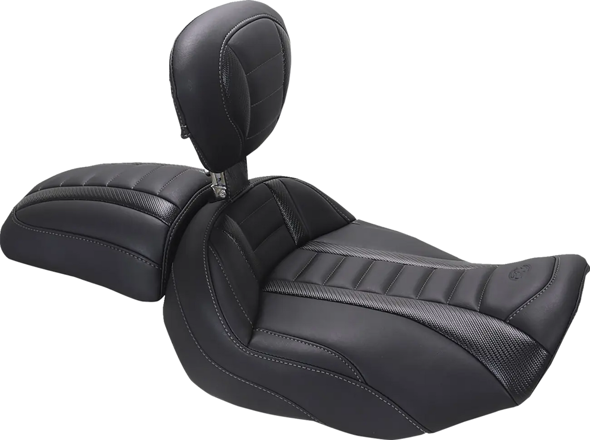 Mustang Deluxe Touring Solo Seat Sadlar Harley Touring - PE08011674 bild 4 PMIMAGE:495B3C522E3BD88FE457