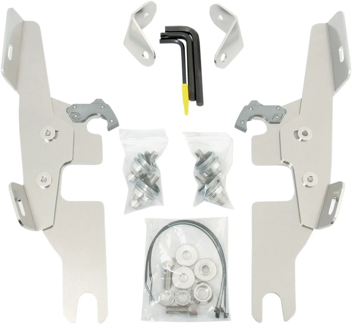 Memphis Shades Hd Batwing Fairing Trigger-Lock Mounting Kit Fästdelar & kit för vindrutor - PE23200113 bild 1 PMIMAGE:F549EDE1B3F81E1EC1F4