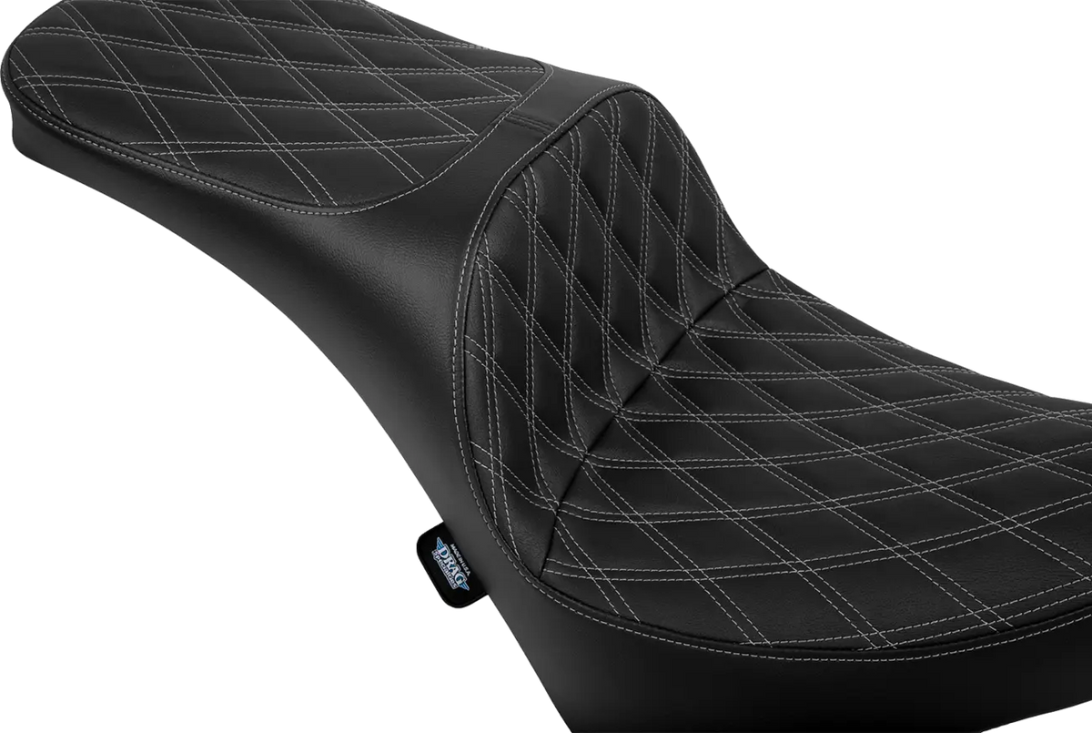 DRAG SPECIALTIES SEATS Freedom Touring Sadel 2-Up Double Diamond Silver - PE08021688 bild 2 PMIMAGE:E1752AA735BBE074EA5E