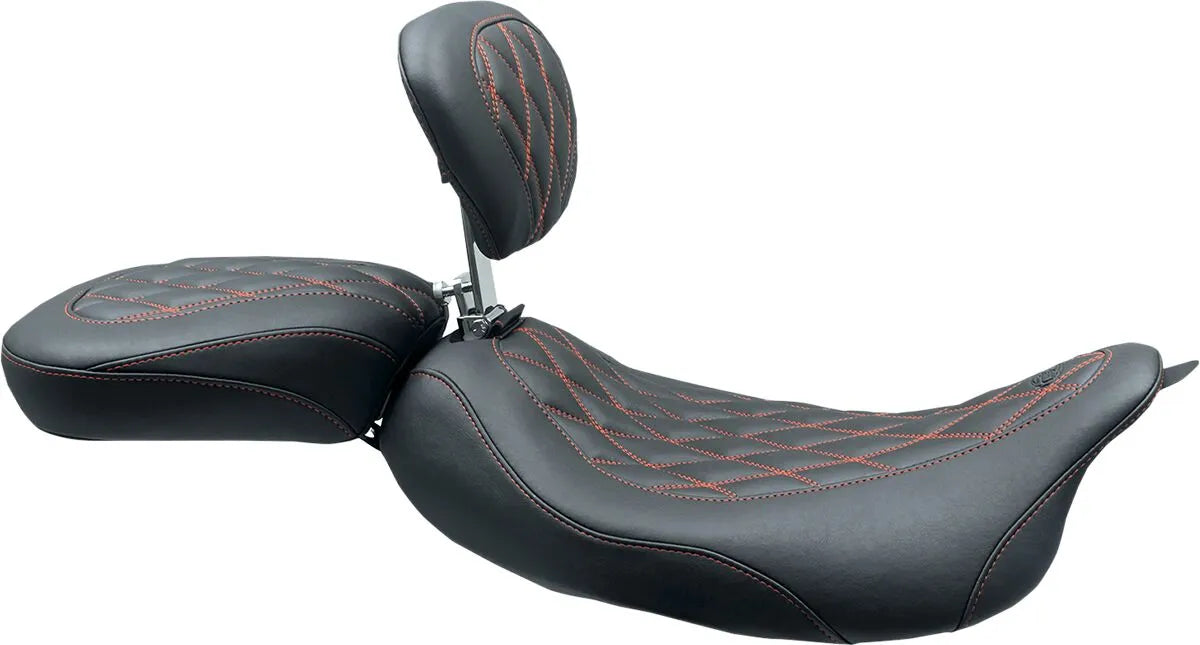 Mustang Wide Tripper™ Solo Seat Sadlar Harley Touring - PE08011377 bild 3 PMIMAGE:757D5C2DE9373732C3DD