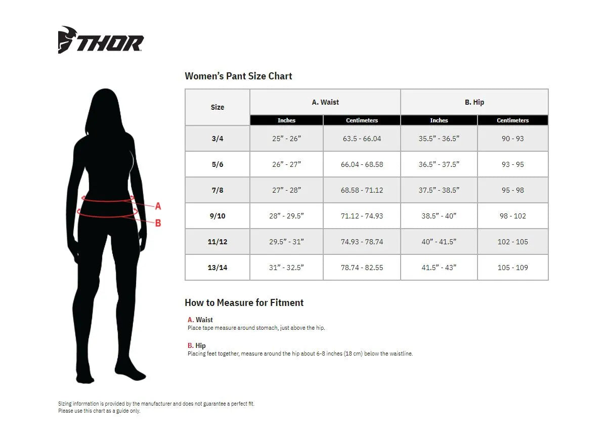 THOR Women's Prime Blaze Motorcykelbyxor - PE29020357 bild 4 PMIMAGE:CDB84503D8EB11885E62