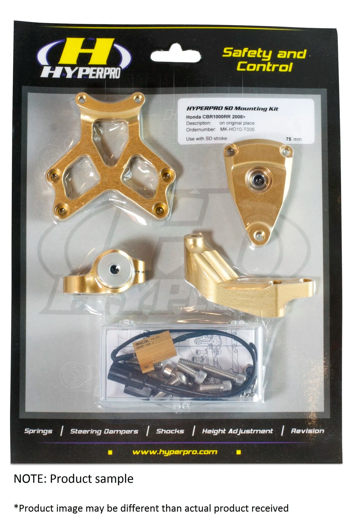 HYPERPRO Styrsdamper Monteringssats Kawasaki Versys 650 07-14 - PE06040023 bild 2 PMIMAGE:1D1E05BA8EA4DC706C9F