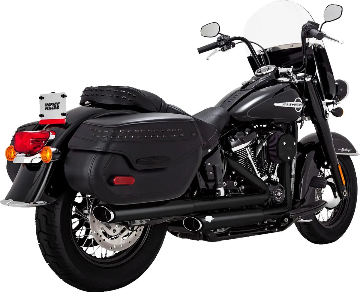 Vance Hines Twin Slash Slip-On Muffler Ljuddämpare Harley - PE18011837 bild 1 PMIMAGE:CAD4C157D0BFFCDBFF6A