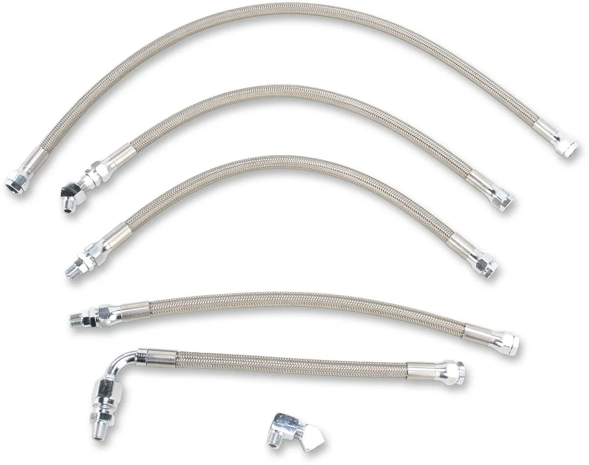 Drag Specialties Stainless Steel Braided Oil Line Kit Oljelinor - PE07110038 bild 1 PMIMAGE:B79EA70FDF96D5B28EE4