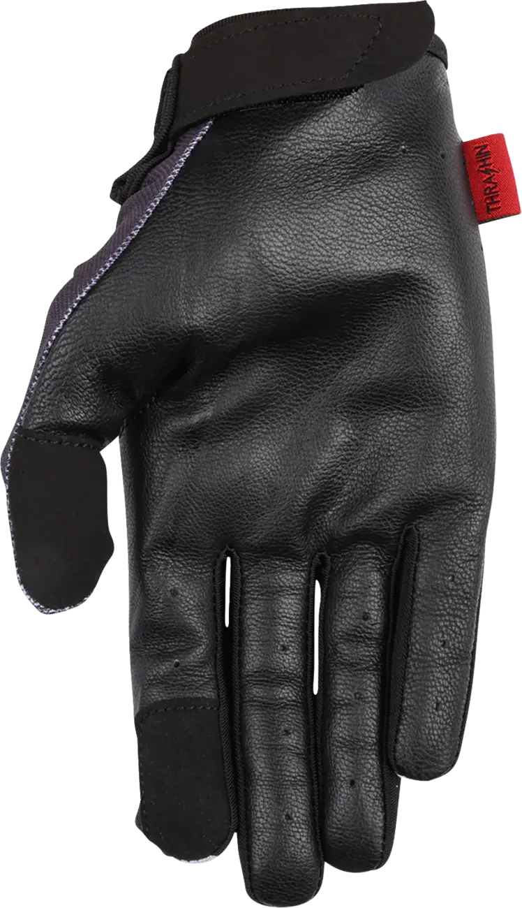 Thrashin Supply Co Stealth Leather Palm Flame Street sport handskar herr - PE33015371 bild 4 PMIMAGE:5382FBD516758DCFF17D