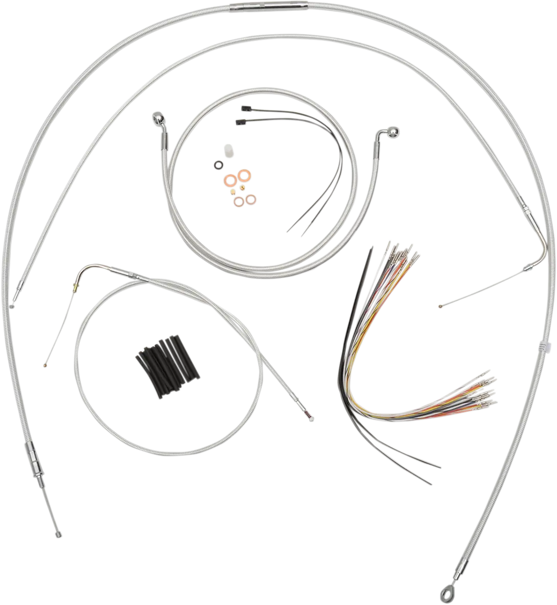 Magnum Shielding Black Pearl™ Designer Handlebar Installation Kit Broms, kopplingskablar & slangar - PE06621144 bild 2 PMIMAGE:3EDAA5025792DA155EC9