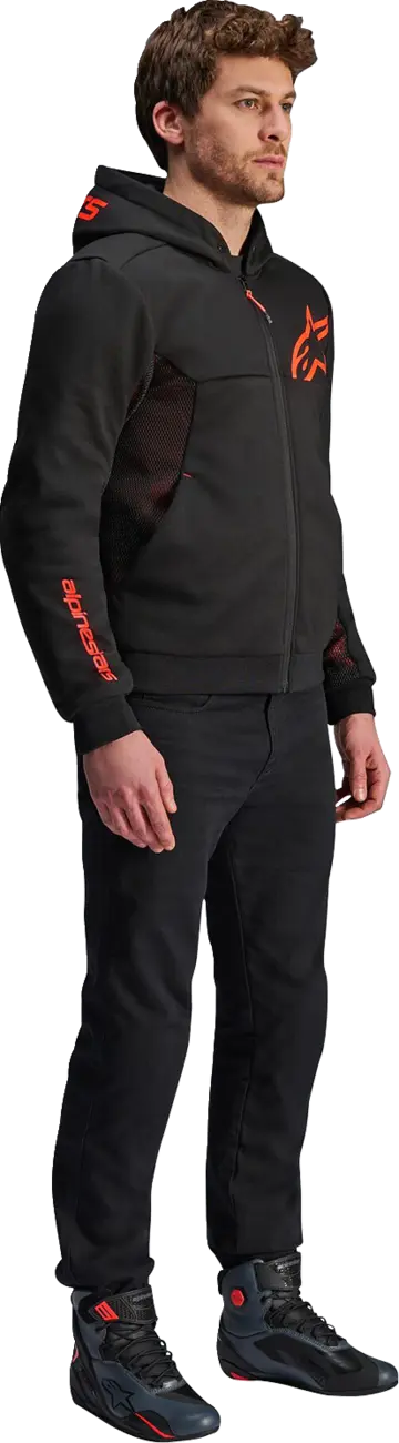 Alpinestars (Road) Chrome Air Sport Hoodie Jacka textil herr - PE28207097 bild 4 PMIMAGE:58E32E3AE59954F4DE3D