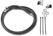 Drag Specialties Stainless Steel Brake Line Kit Bromsslangar rostfritt stål – 106,5 cm (42") (17412550) / Svart / Fram - PE17412550 bild 2 PMIMAGE:775137247D36186696C9