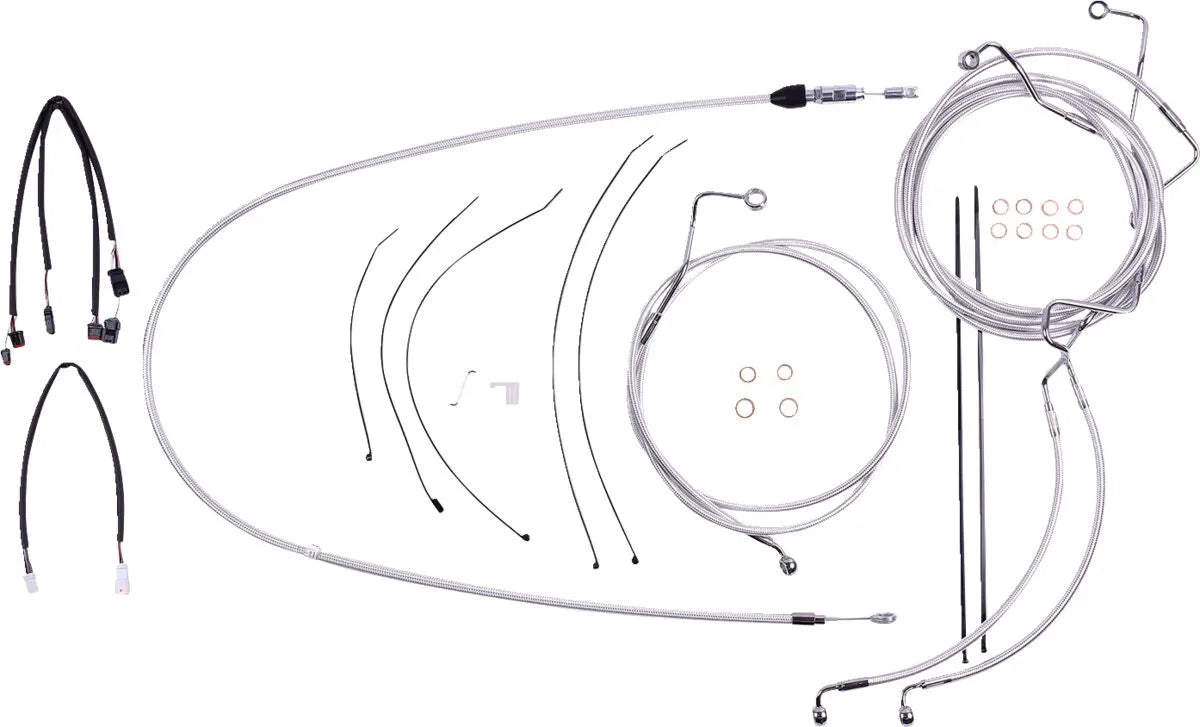 Magnum Shielding Black Pearl™ Designer Handlebar Installation Kit Broms, kopplingskablar & slangar - PE06621144 bild 1 PMIMAGE:EF455903973494648F43