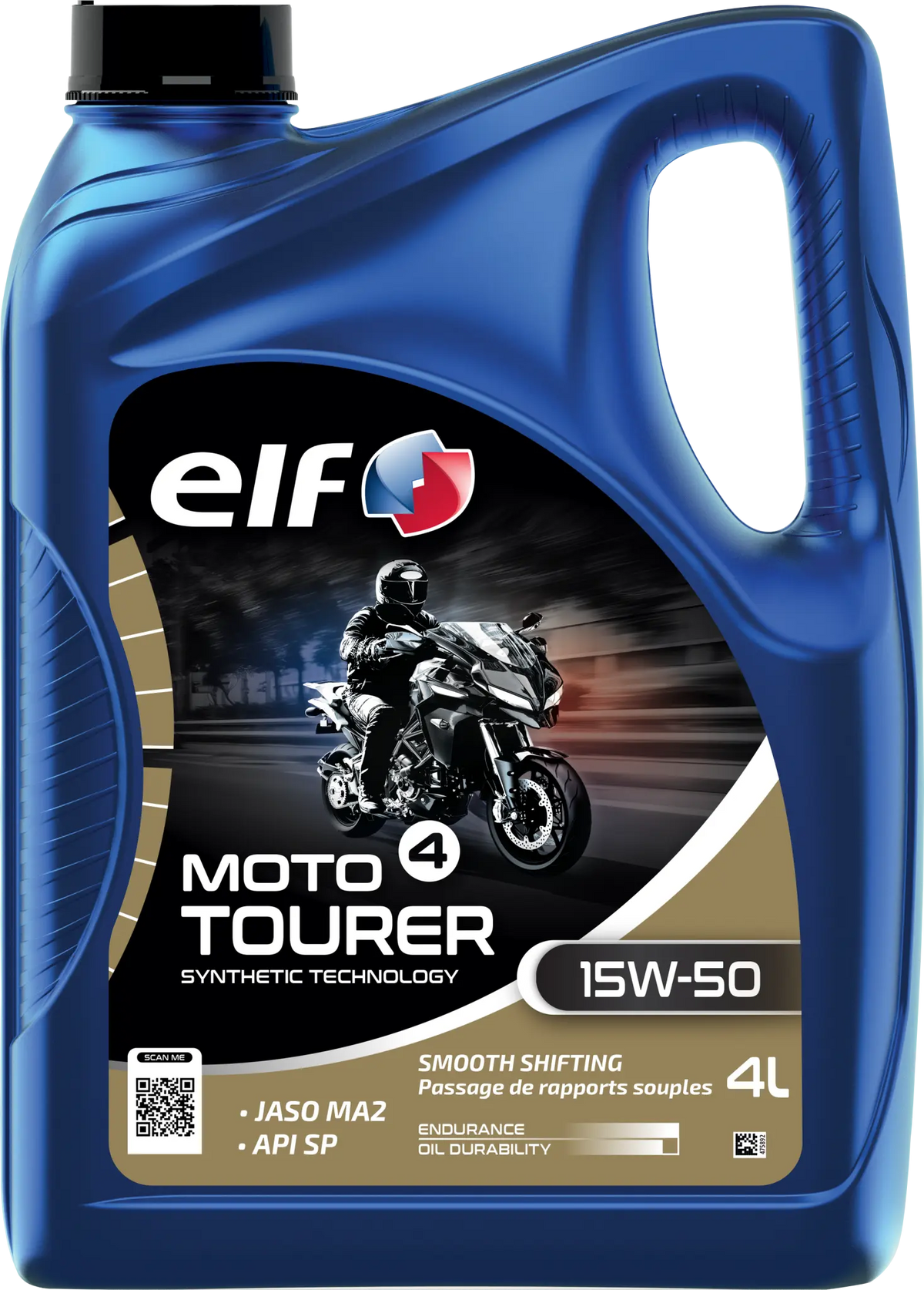 Elf Moto 4 Tourer 15W-50 SYN TECH Oil 4-takts oljor - PE36011108 bild 1 PMIMAGE:B61CCEE6687C518F55C9