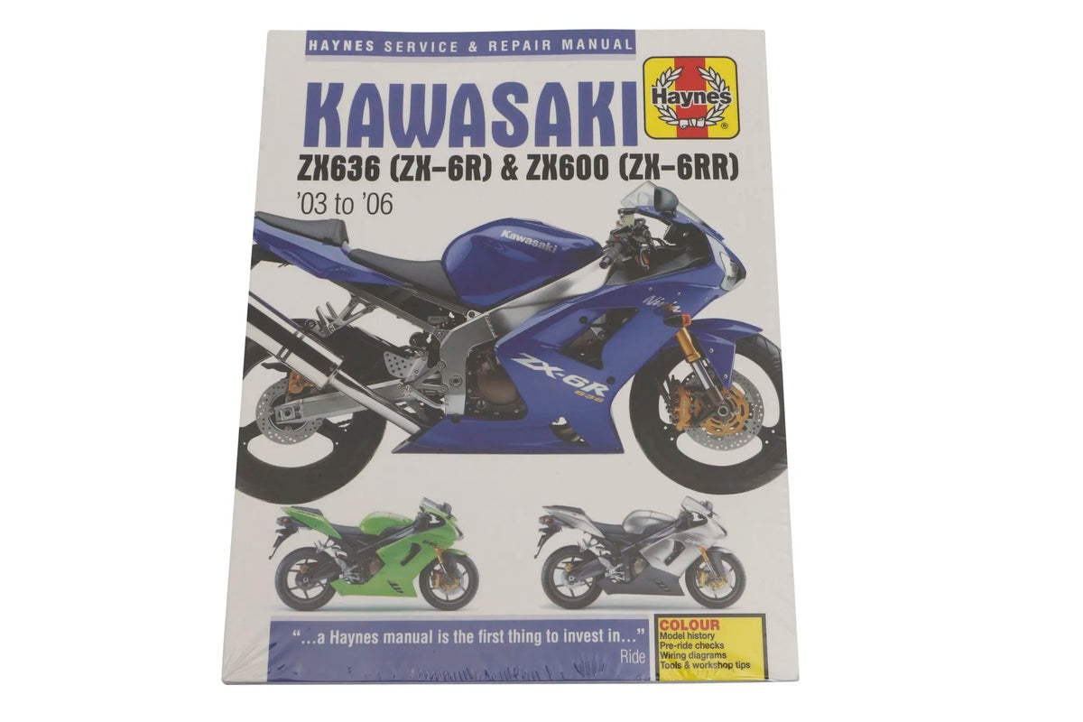 HAYNES Servicehandbok Kawasaki ZX 6R 03-06 - PE42010369 bild 1 PMIMAGE:FFF042CC6EC6B8B3EF4A