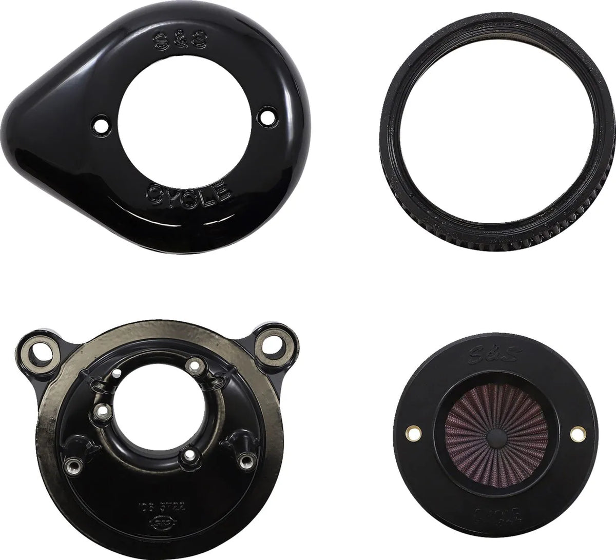 S S Cycle Air Stinger Stealth Air Cleaner Kit Luftburkar & tillbehör - PE10102966 bild 4 PMIMAGE:5C14788FA20BAE0DFCAE