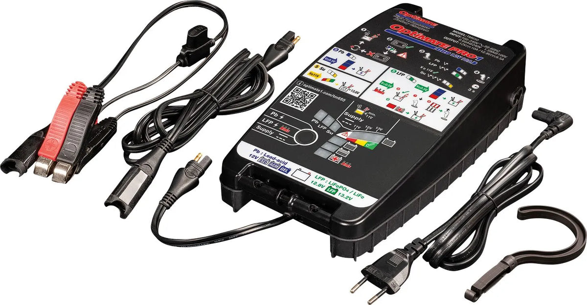 TECMATE OptiMate Pro-1 DUO Batteriladdare och Testare - PE38070650 bild 1 PMIMAGE:C6920E955CE7D229C1E9