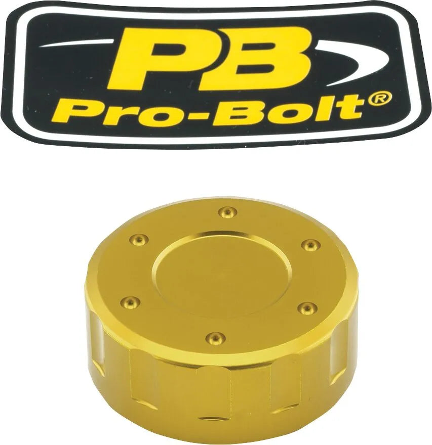 PRO BOLT Aluminium Kopplingsbehållarlock Guld - PE06120492 bild 1 PMIMAGE:7E672D1884C80088EDE7