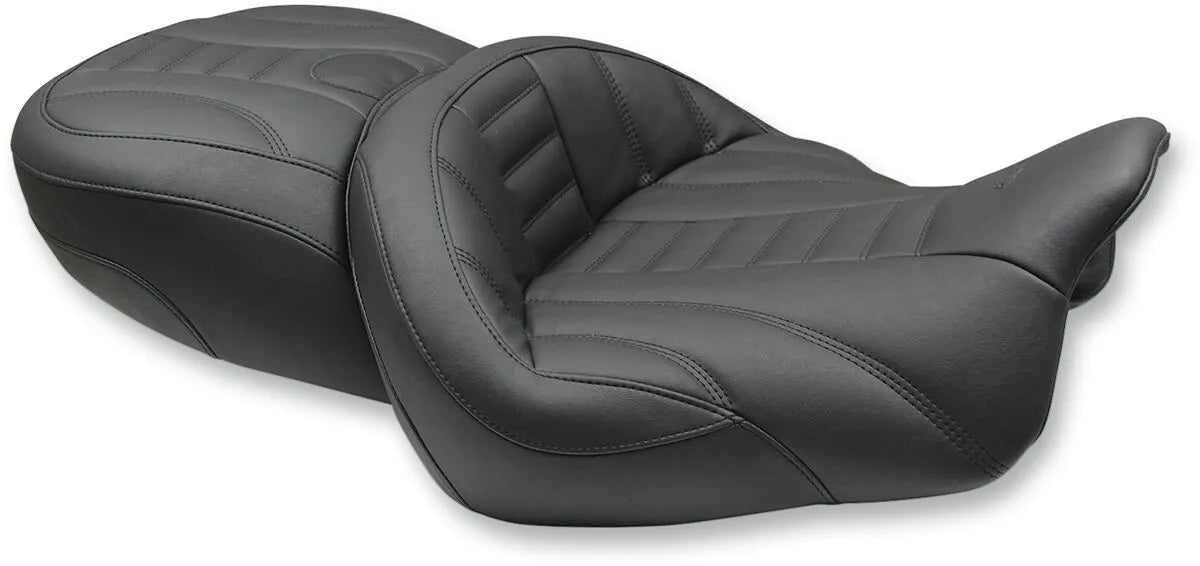 Mustang Super Touring 2-Up Vinyl Seat Sadlar Harley Touring - PE08011055 bild 1 PMIMAGE:B971842F52808850B587